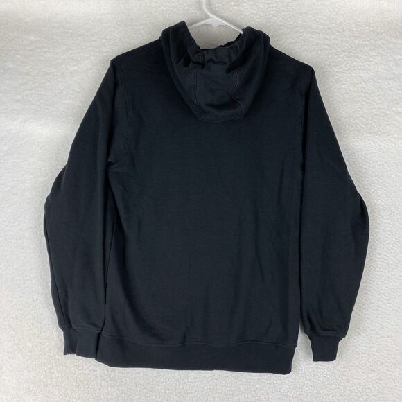 ZO•ON Iceland Hoodie Mens Size XXS Black Grey Hooded Sweatshirt Kangaroo Pocket - Picture 10 of 14